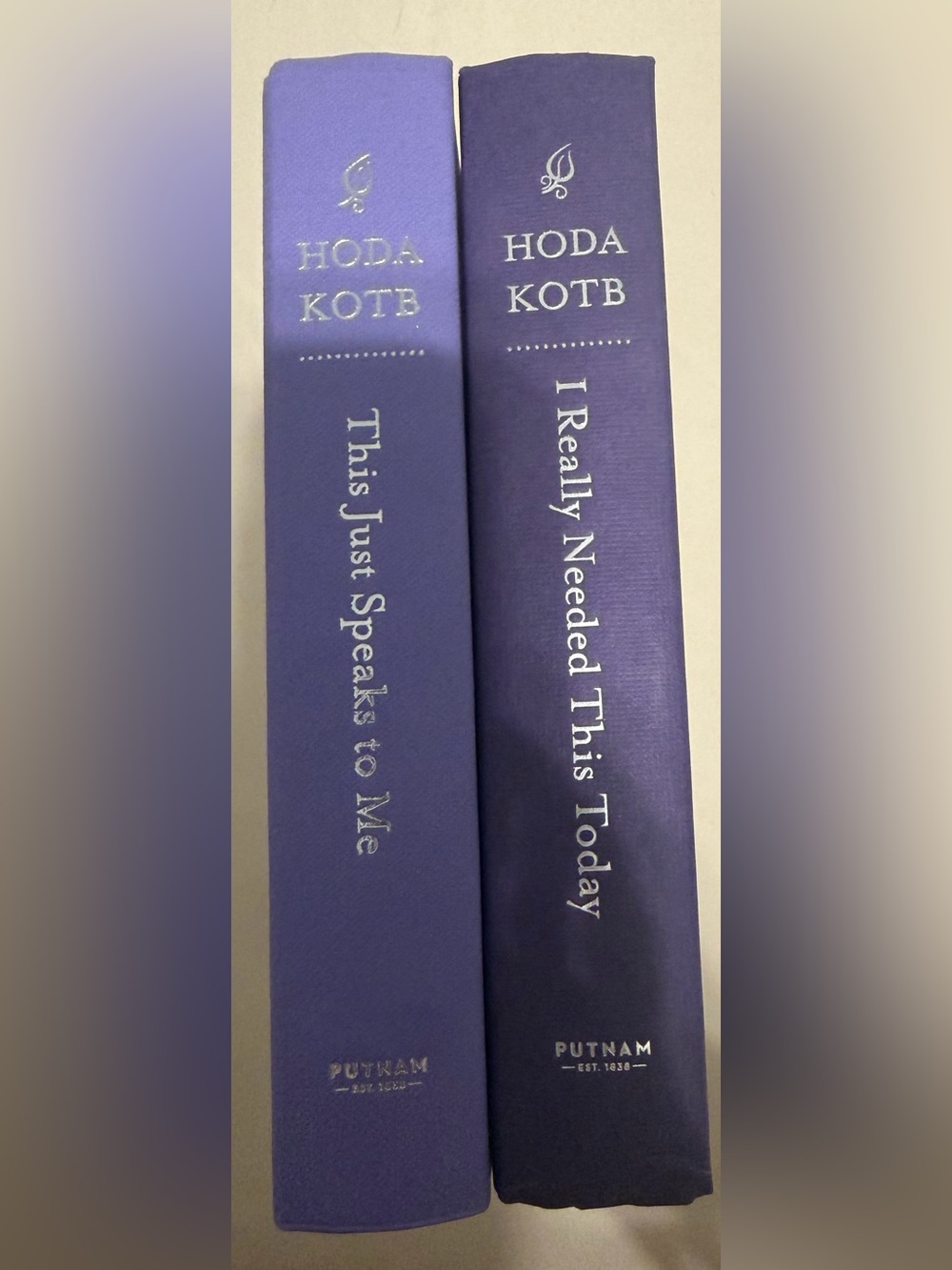 Hoda Kotb Hardcover Devos (This Just Speaks to Me & I Really Needed This Today)